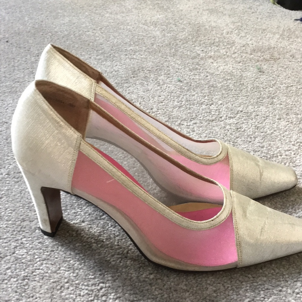 Vintage Silver Heels